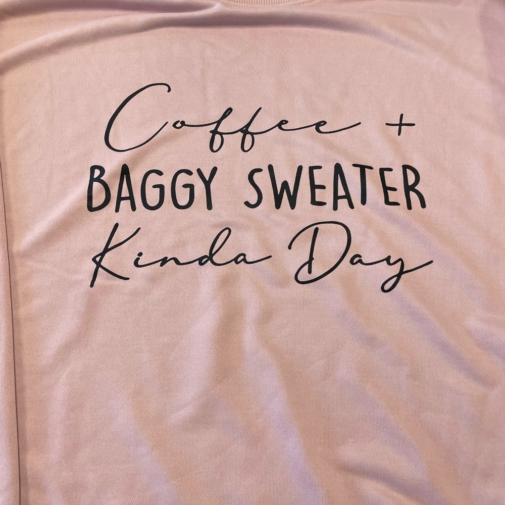 Casual Pink Sweatshirt - Perfect for Cozy Days